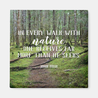 自然磁石を使って歩く度に マグネット