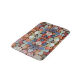 自然禅カラフル小石 バスマット (アングル)