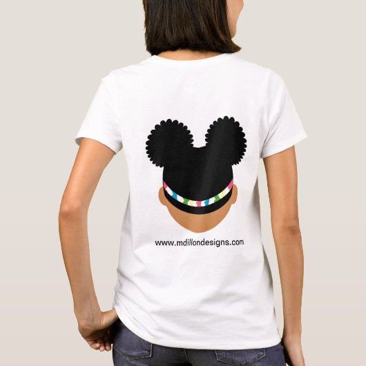 自然私前部nティー tシャツ (裏面)