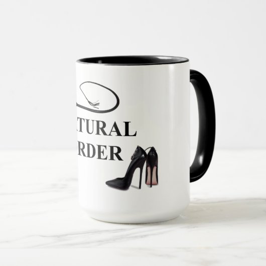 自然秩序 マグカップ (正面右)