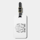 自然純喜 ラゲッジタグ (正面縦)