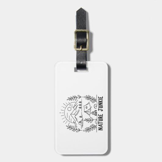 自然純喜 ラゲッジタグ (正面縦)