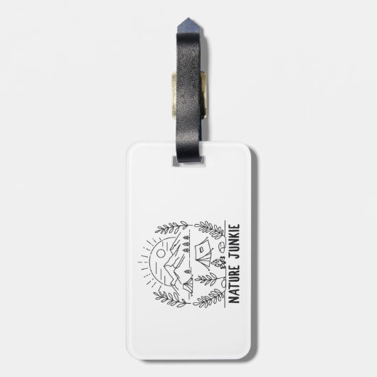 自然純喜 ラゲッジタグ (裏面縦)