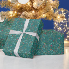 自然素朴クリスマス包装紙 ラッピングペーパー