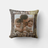 自然素朴動揺して樹木樹樹林樹 クッション (正面)