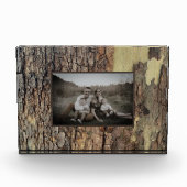 自然素朴動揺して樹木樹樹林樹 フォトブロック (正面)