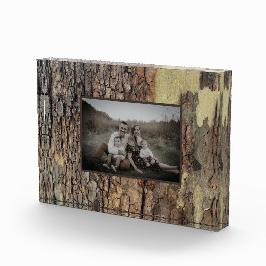 自然素朴動揺して樹木樹樹林樹 フォトブロック (右)