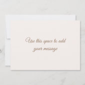 自然結婚ウマカスタムズ サンキューカード (裏面)