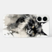 自然絵を描インク猫 Case-Mate iPhoneケース (裏面 (横))