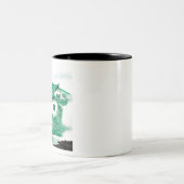 自然絵を描ズヴィレッジ ツートーンマグカップ (中央)