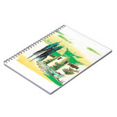 自然絵を描プレミア ノートブック (左側)