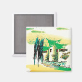 自然絵を描プレミア マグネット (正面/裏面)