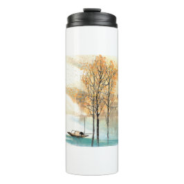 自然絵を描村 タンブラー