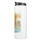 自然絵を描村 タンブラー (回転右)