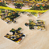 自然緑化万華鏡曼荼羅 ジグソーパズル (側面)