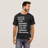 自然美しいなしバッカル脂肪回転翼引用文2 Tシャツ (正面フル)