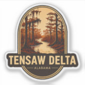 自然美しいのテンソーデルタ – アラバマ シール (正面)
