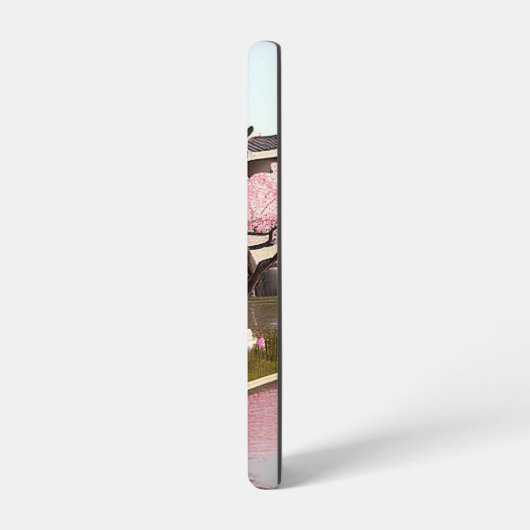 自然美しい桜さくらんぼブロッサムガーデンビュー SAMSUNG GALAXYケース (左側面)