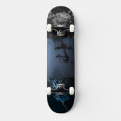 自然美しい融合の作用写真 スケートボード (正面)