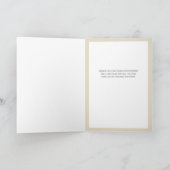 自然美しい鳥誕生日グリーティングカード カード (内部)