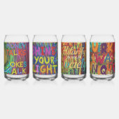 自然美しい ガラス缶 (裏面)