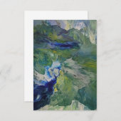 自然美しい サンキューカード (正面/裏面)