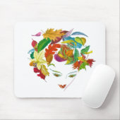 自然美しい~マウスパッド/抽象芸術レトロ モダン マウスパッド (マウス)