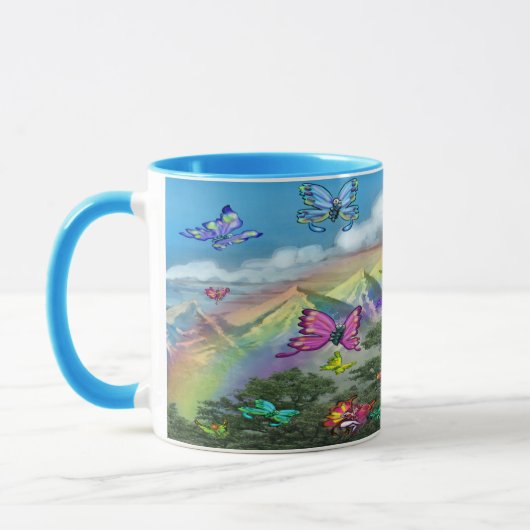 自然美しい マグカップ (左)