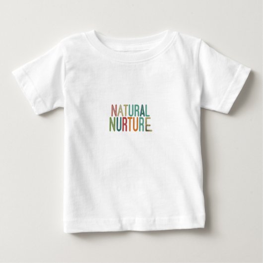 自然育成 ベビーTシャツ (正面)