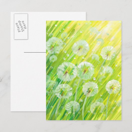 自然背景2 ポストカード (正面/裏面)