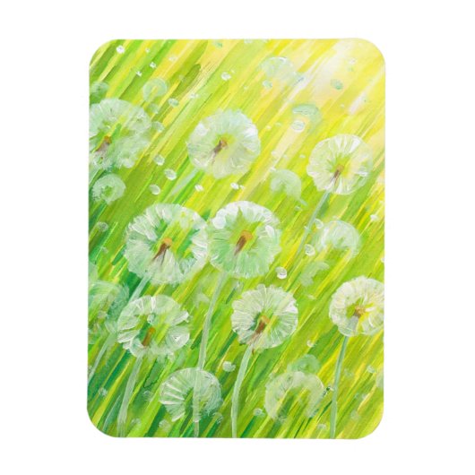 自然背景2 マグネット (縦)