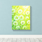 自然背景 キャンバスプリント (インサイチュ (ウッドフロア))