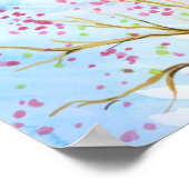 自然背景 ポスター (角)