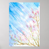 自然背景 ポスター (正面)