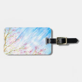 自然背景 ラゲッジタグ (正面横)