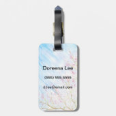 自然背景 ラゲッジタグ (裏面縦)