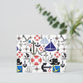 自然航海のに ポストカード (スタンド正面)