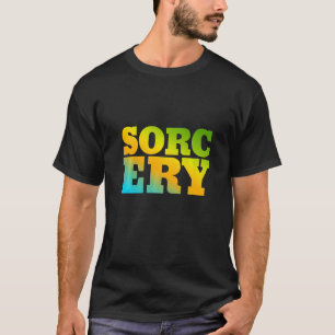 自然色で設計された魔術 Tシャツ