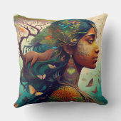 自然芸術 クッション (裏面)