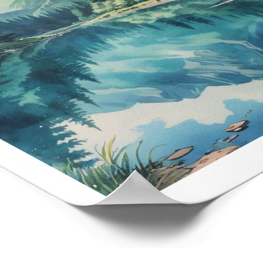 自然芸術 ポスター (角)