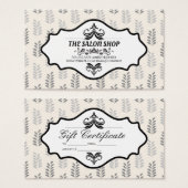 自然葉パターン |ギフト (正面&裏面)