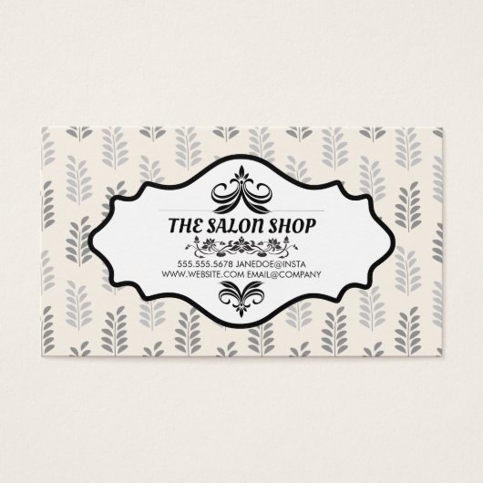 自然葉パターン |ギフト (正面)