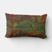 自然葉 ランバークッション (裏面)