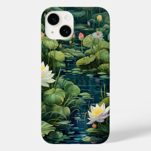 自然蓮の水ゆり池の風景 Case-Mate iPhone 14ケース