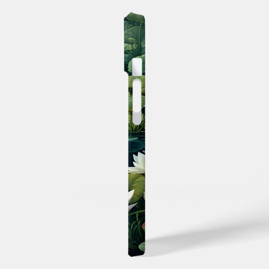 自然蓮の水ゆり池の風景 Case-Mate iPhoneケース (裏面 / 左)
