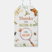 自然虫の誕生日パーティー ギフトタグ (正面)