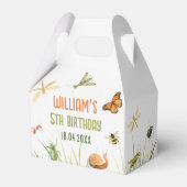 自然虫の誕生日パーティー フェイバーボックス (裏面サイド)