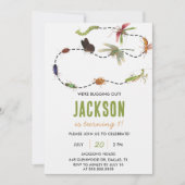 自然虫の誕生日パーティー 招待状 (正面)