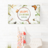 自然虫の誕生日パーティー 横断幕 (インサイチュ)