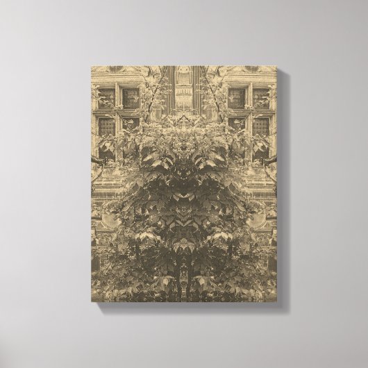 自然要素 – キャンバスプリント (正面)